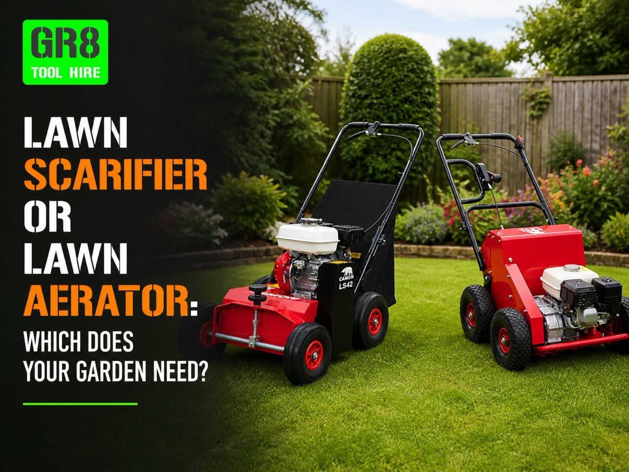 Lawn Scarifier or lawn aerator?